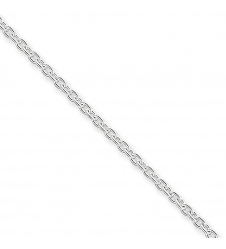 1 95mm Sterling Silver Classic Necklace