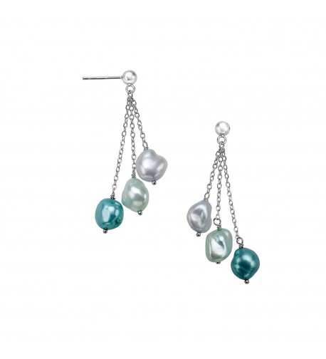 Honora Multi Color Freshwater Cultured Earrings