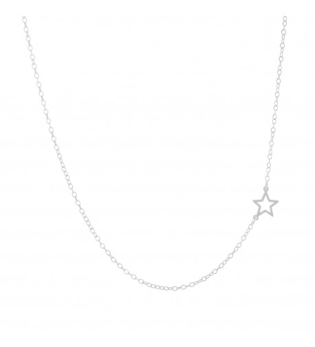 Sterling Silver MINI SIDE Necklace