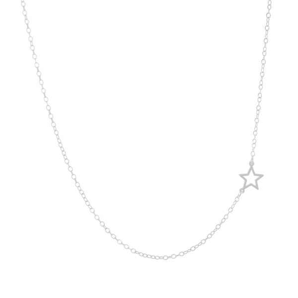 Sterling Silver MINI SIDE Necklace