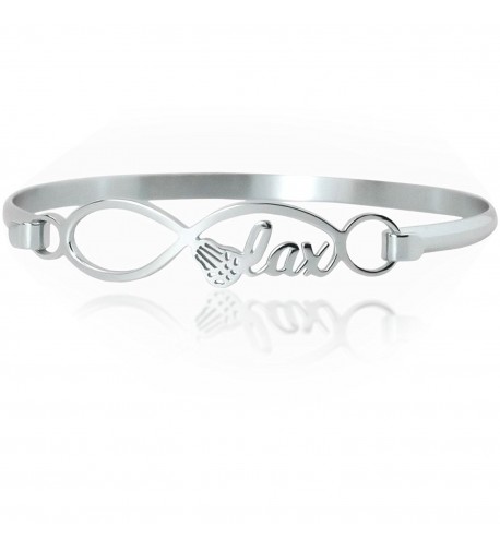 Lacrosse Bracelet Stainless Hypo Allergenic Infinity