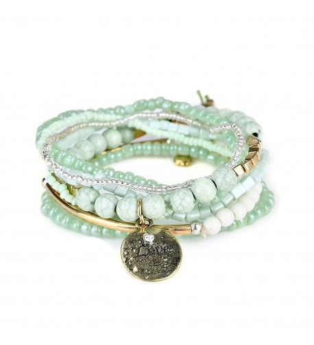 Bohemian Textured Stackable Bracelet bl003062 1