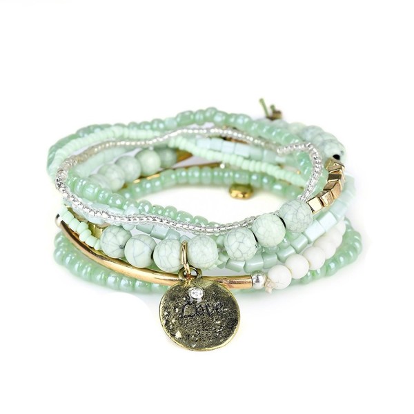 Bohemian Textured Stackable Bracelet bl003062 1