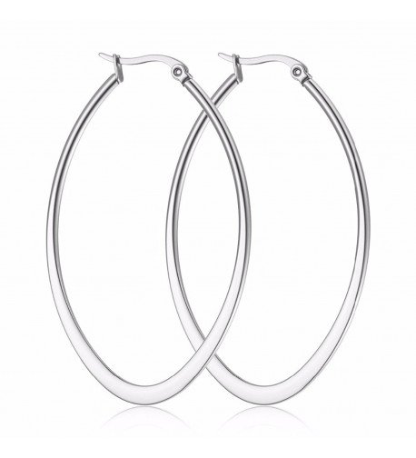 COOL Stainless Teardrop Earrings Hypoallergenic