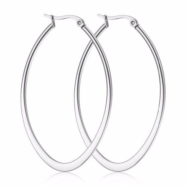 COOL Stainless Teardrop Earrings Hypoallergenic