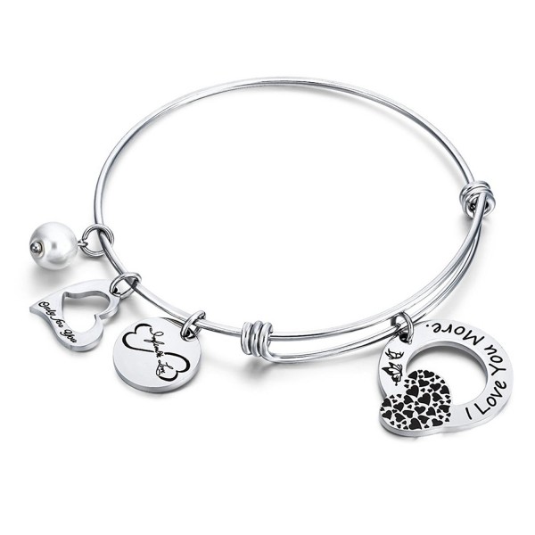 Heart Charm Bangle Bracelet Jewelry Heart Charm Bangle Bracelet Jewelry
