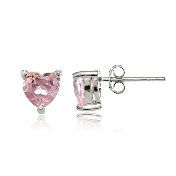 Sterling Silver Simulated Tourmaline Earrings Sterling Silver Simulated Tourmaline Earrings