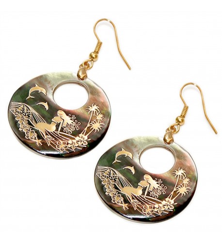 Liavys Mermaid Fashionable Earrings Souvenir