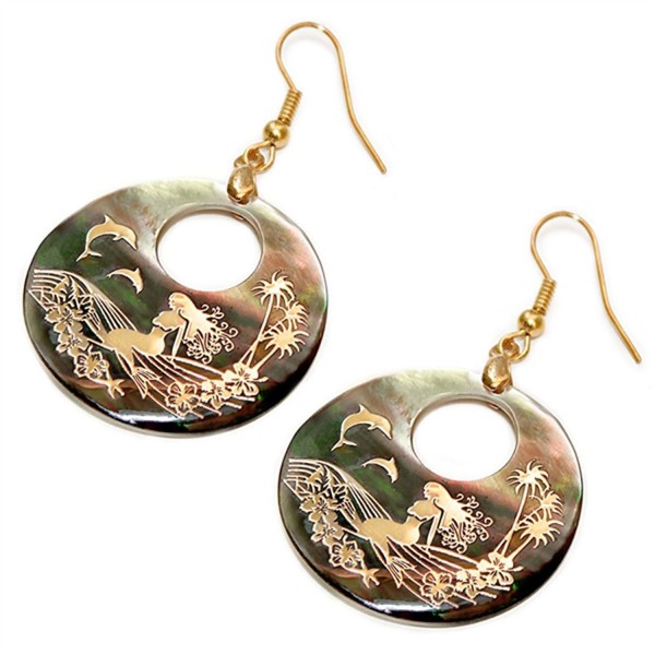 Liavys Mermaid Fashionable Earrings Souvenir