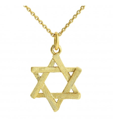 Sterling Silver Finish Kabbalah Necklace