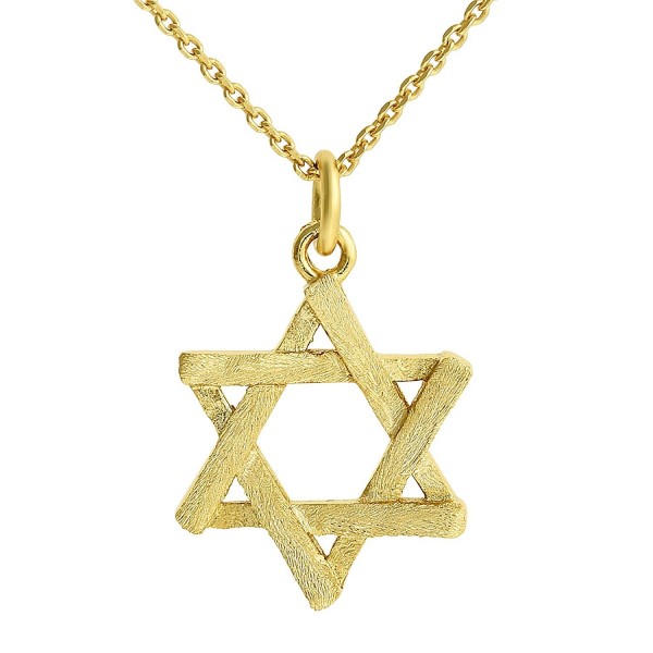 Sterling Silver Finish Kabbalah Necklace