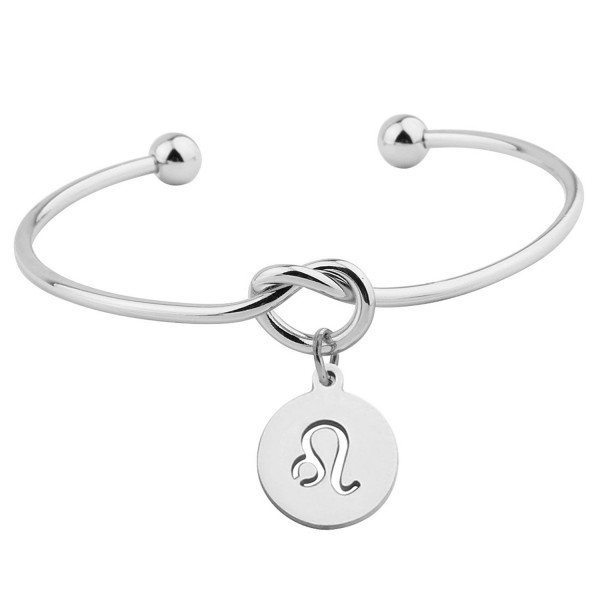 Silver Bracelet Bangle Zodiac Signs