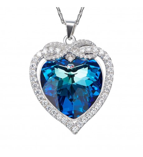 Sterling Necklace SILYHEART Swarovski Christmas