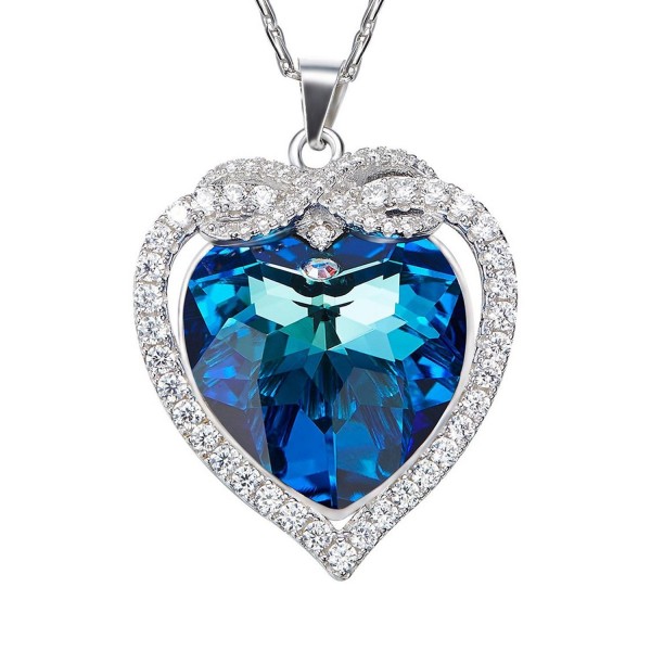 Sterling Necklace SILYHEART Swarovski Christmas Sterling Necklace SILYHEART Swarovski Christmas