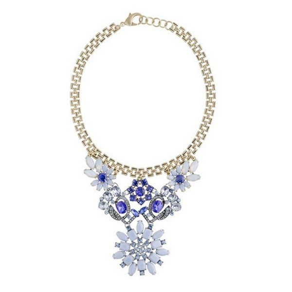 Hamer Crystal Handmade Statement Necklace