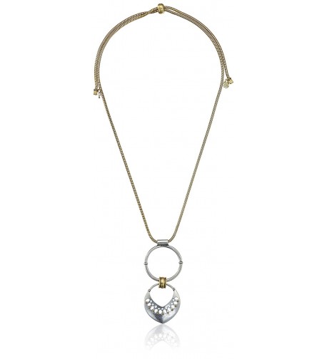 Lucky Brand Tone Pendant Necklace