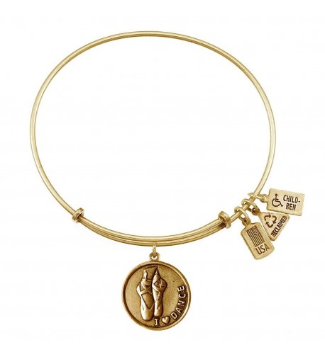 Love Dance Charm Bangle Finish