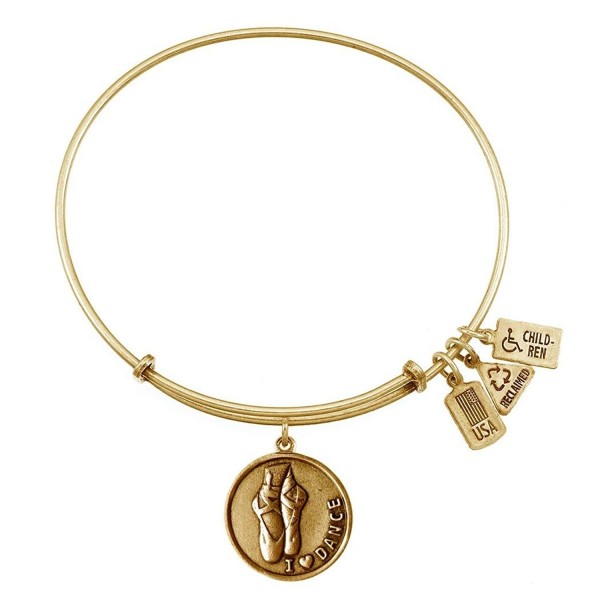 Love Dance Charm Bangle Finish