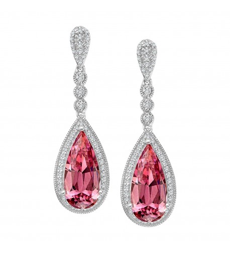 Earrings Swarovski Zirconia Sterling Silver