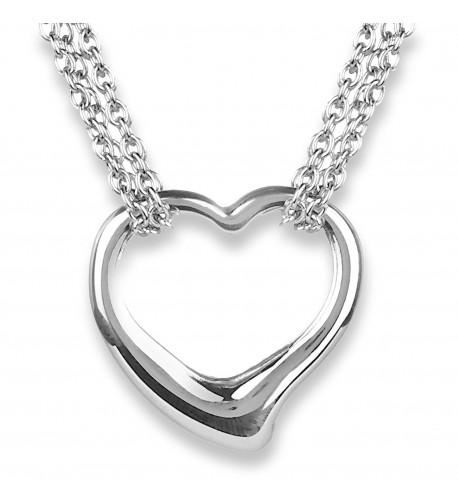 ELYA Stainless Hearts Necklace Toggle