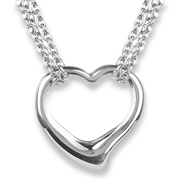 ELYA Stainless Hearts Necklace Toggle