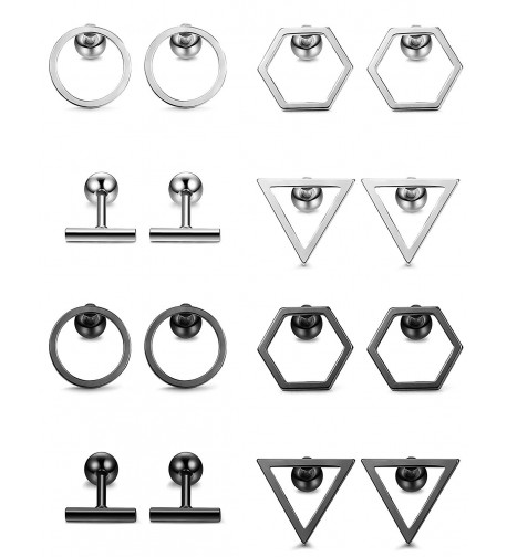 FUNRUN JEWELRY Stainless Cartilage Earrings