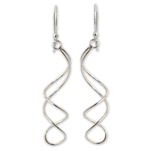 NOVICA Sterling Silver Dangle Earrings