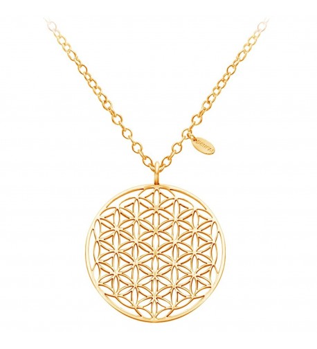 SENFAI Stainless Engrave Pendant Necklace