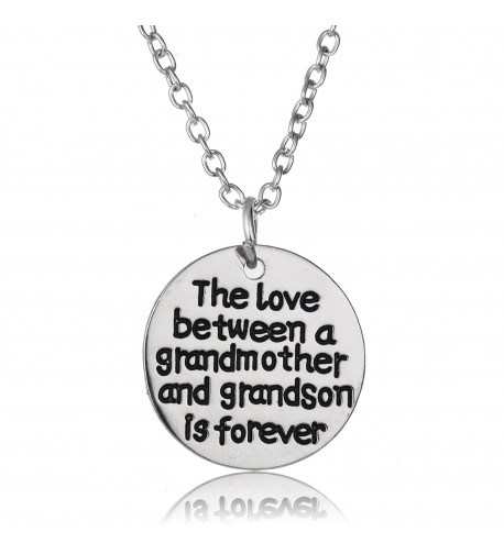 Between Grandmother Grandson Forever Necklace