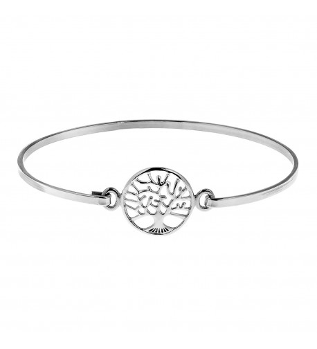 Mystical Tree Sterling Silver Bracelet