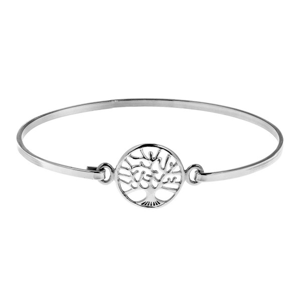 Mystical Tree Sterling Silver Bracelet