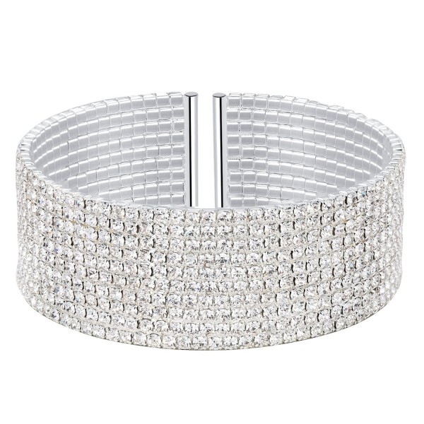 BABEYOND Elastic Stretch Bracelet Row Silver