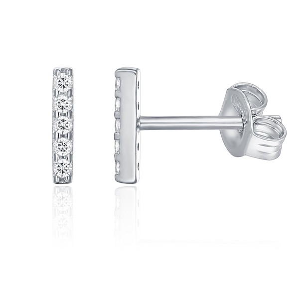 PAVOI CZ Stud Earrings Plated