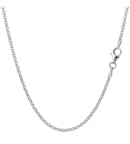 Sterling Silver Rhodium Plated Necklace