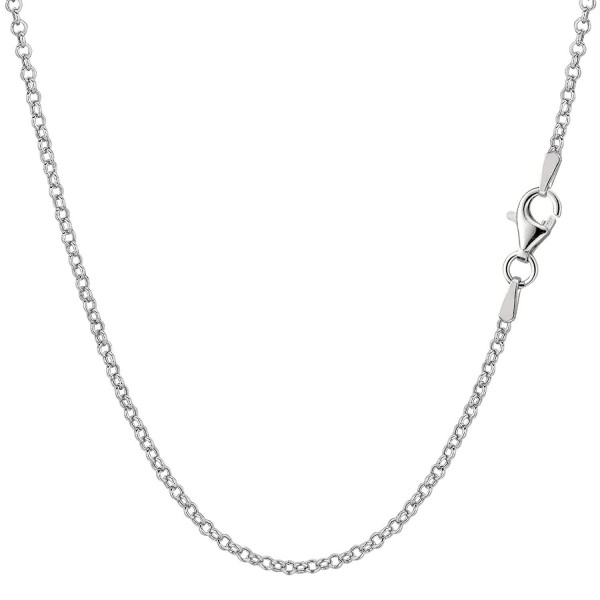 Sterling Silver Rhodium Plated Necklace