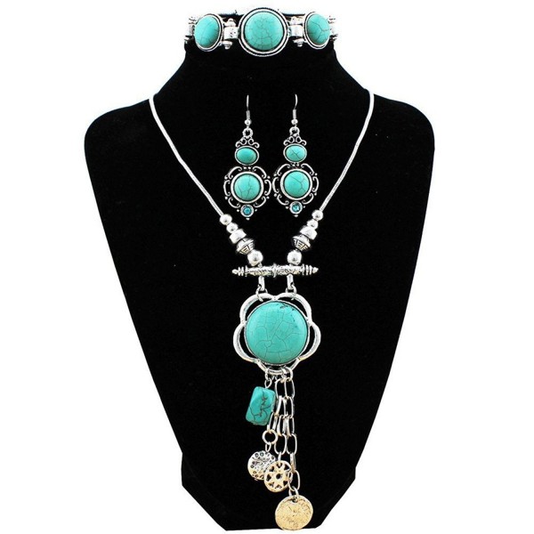 XY Fancy Necklace Bracelet Turquoise XY Fancy Necklace Bracelet Turquoise