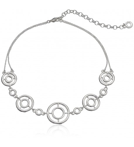 Anne Klein Silver Tone Crystal Necklace