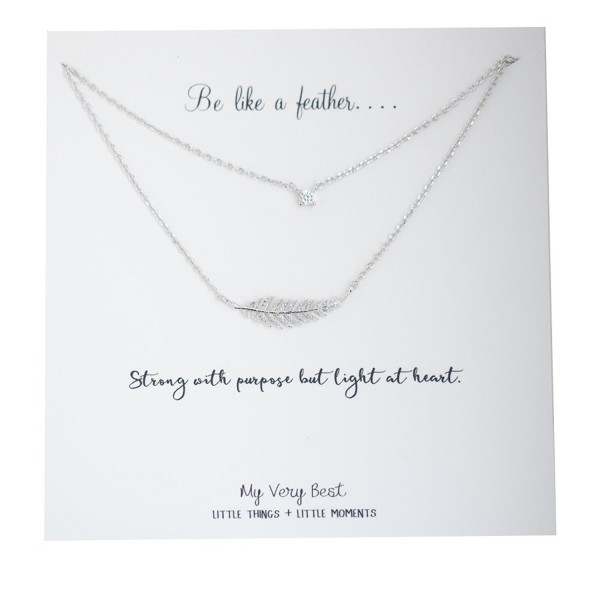 My Very Best Feather Necklace My Very Best Feather Necklace