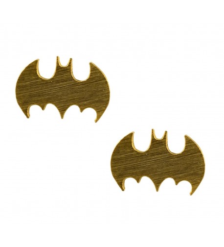 AppleLatte Earrings Lightweight Plated Batman