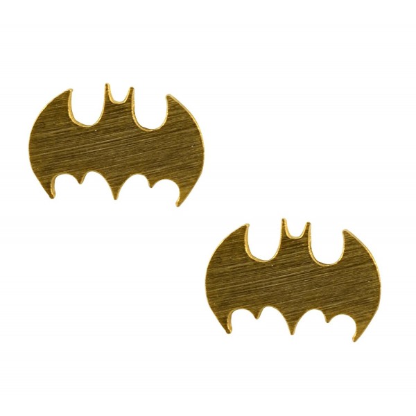 AppleLatte Earrings Lightweight Plated Batman