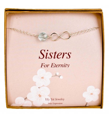 Infinity Bracelet Sisters Bridesmaids Sterling