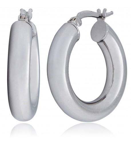 SilverLuxe Womens Sterling Large Earrings