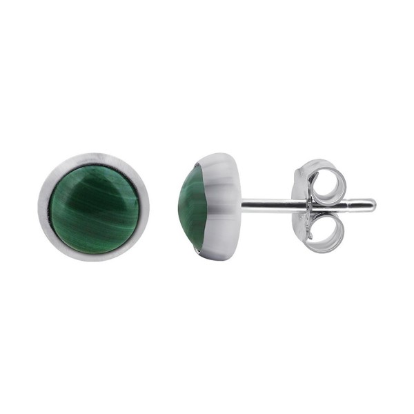 Gem Avenue Sterling Simulated Malachite