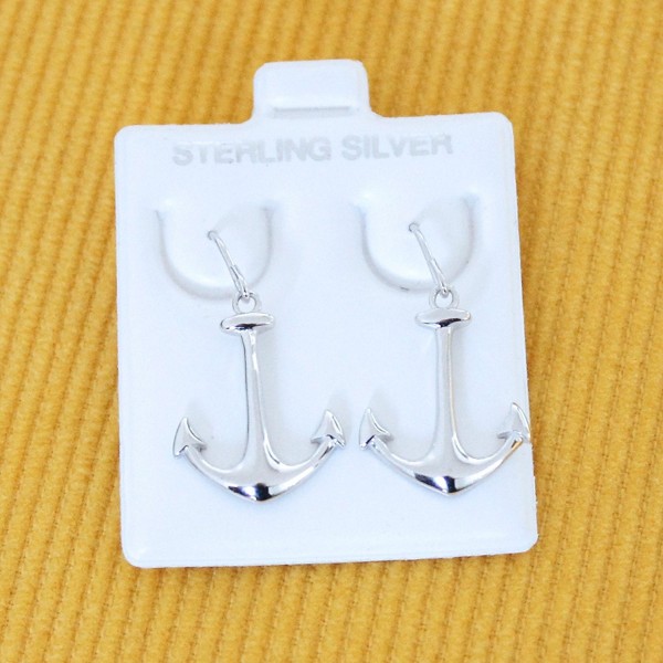 Sterling Silver Rhodium Plated Earrings