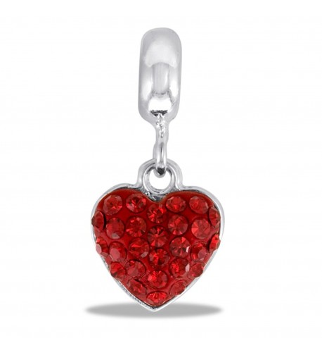 DaVinci Bead July Heart DB41 6 DAV