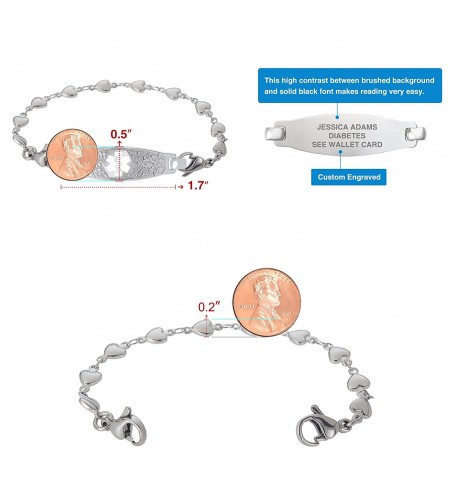  Women's ID Bracelets