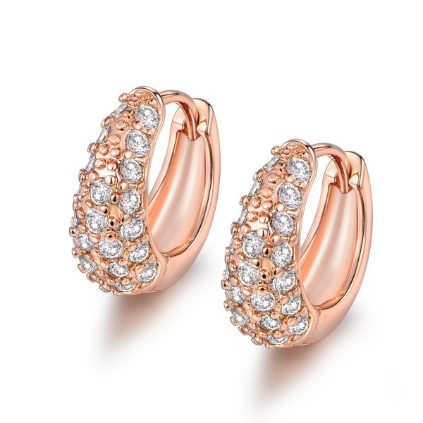 MASOP Fashion Jewelry Zirconia Earrings