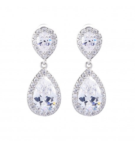 GULICX Sapphire Zirconia Flawless Earrings