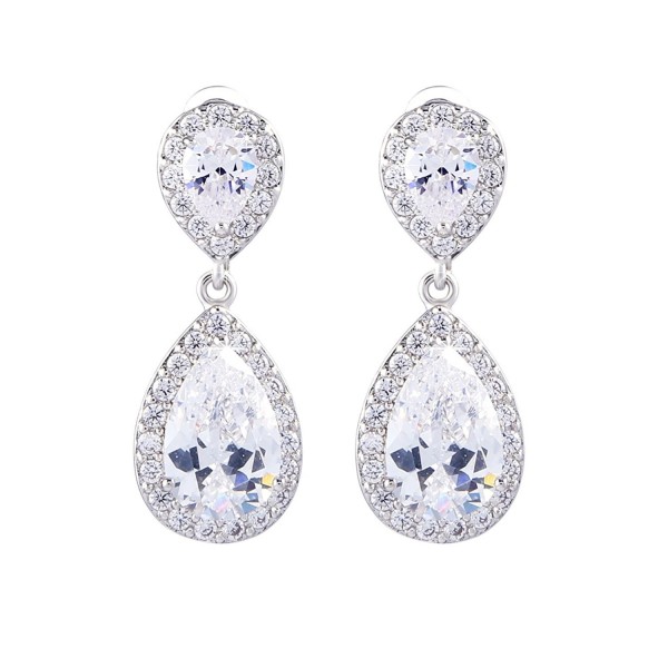 GULICX Sapphire Zirconia Flawless Earrings