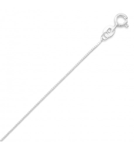 Sterling Silver Italian Chain Necklace